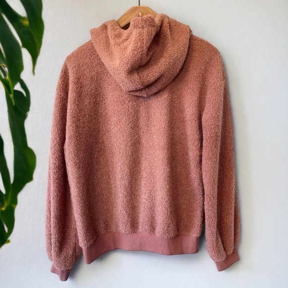 CURRENT AIR CALLAN SHERPA HOODIE BY ANTHROPOLOGIE SIZE SMALL - Picture 4 of 7